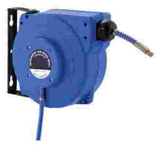 Enrollador retráctil de manguera de aire