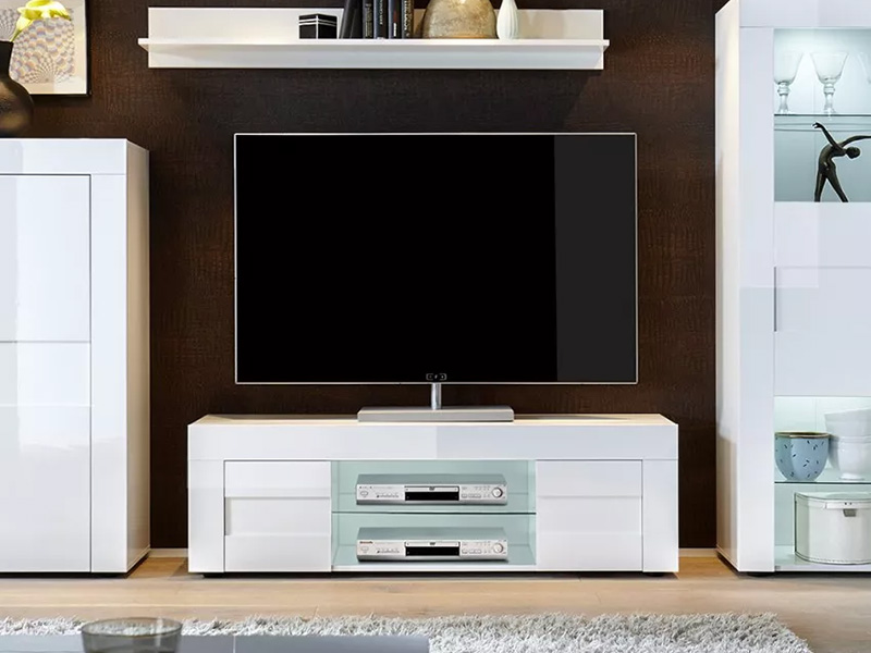 MUEBLE TV EASY “209071-01” BLANCO BRILLO