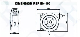 Enrollador retráctil de manguera de aire - Imagen 2
