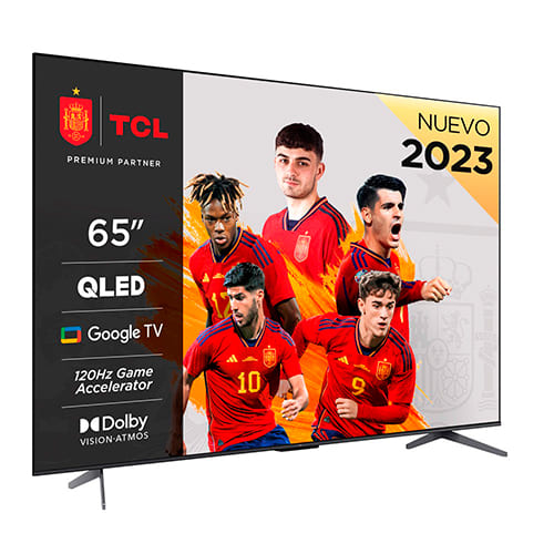 Televisor QLED 65″ 4K UHD TCL 65C649 Google TV Clase G