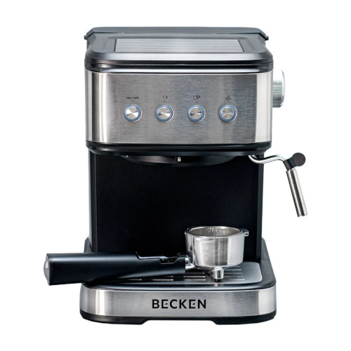 Cafetera Expres 20Bar 1100W Becken BECM9238 Inox
