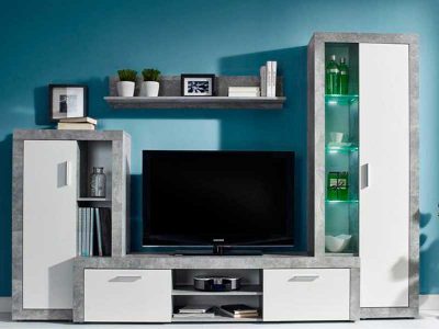 APILABLE “BONO” GRIS/PUERTA BLANCO