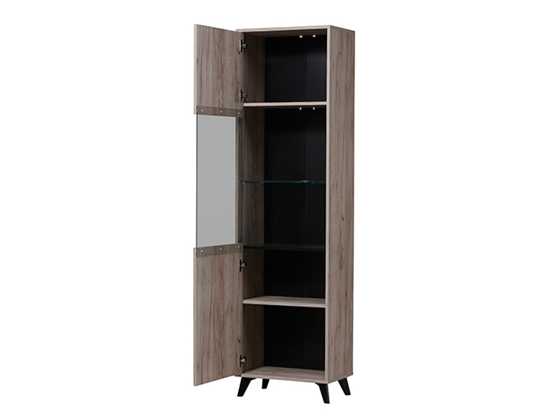 APILABLE “SET UMBRIA” 258,5cm GREY OAK/BLACK - Imagen 4